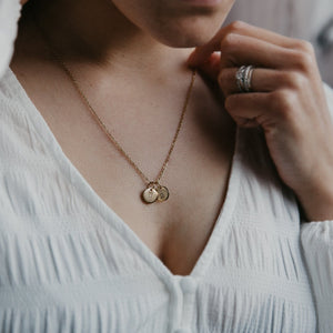 Gold - Initial Necklace