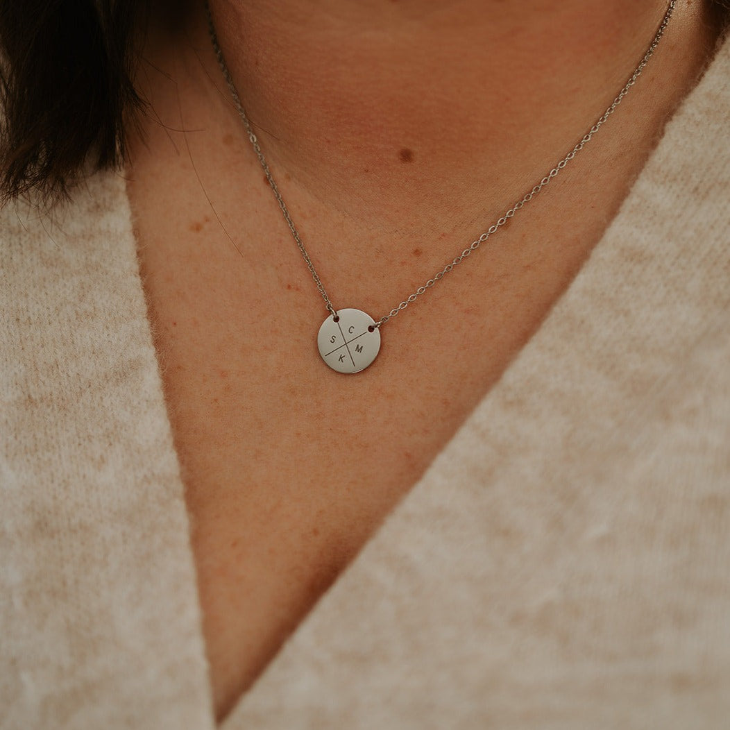 Circle Pendant Necklace