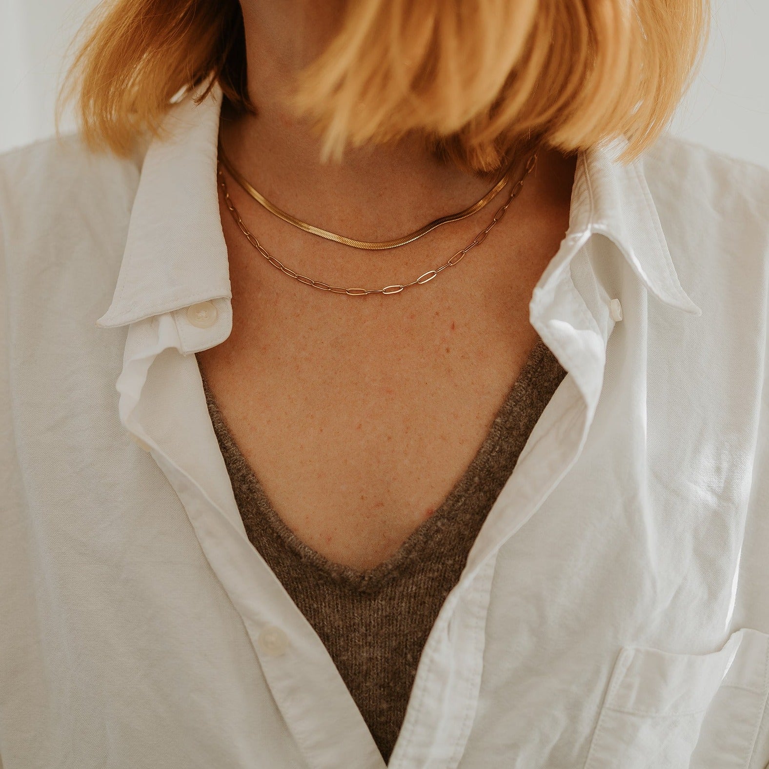 70cm LONG Large Paperclip Chain