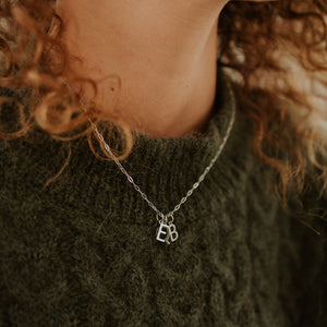 Deluxe Letter Pendant Necklace