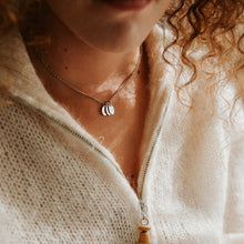 Deluxe Mini Oval Initial Necklace