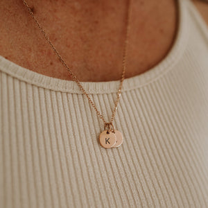 Rosegold - Initial Necklace
