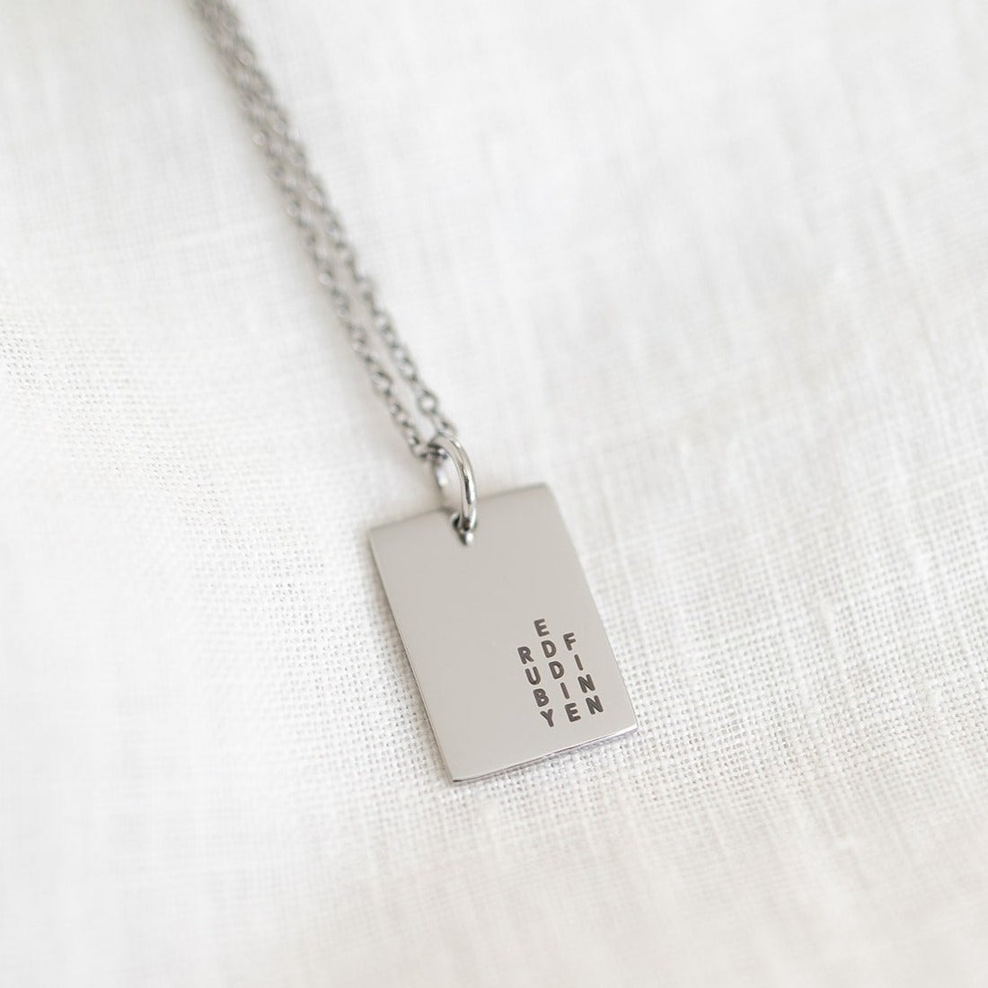 Square Pendant Necklace