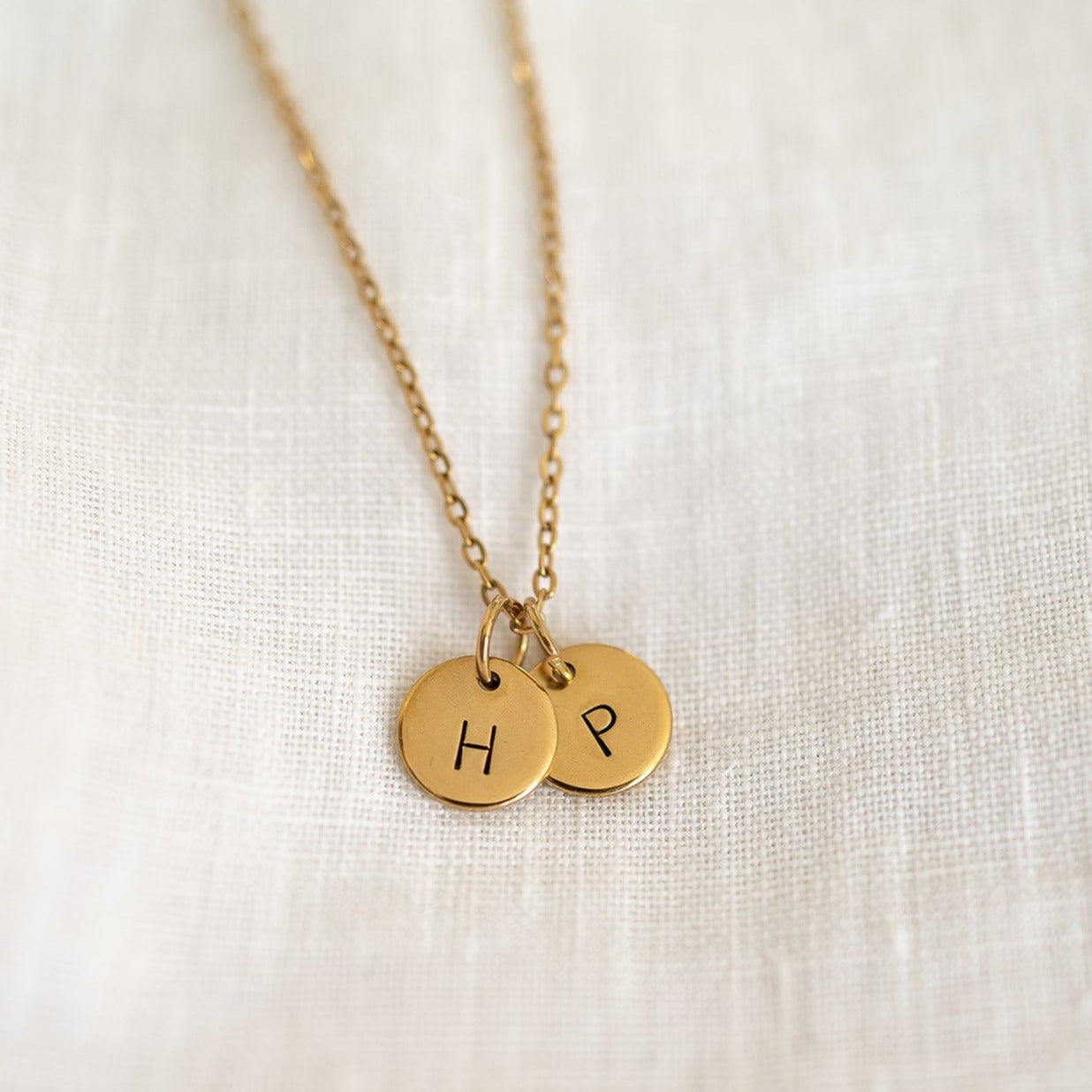 Gold - Initial Necklace