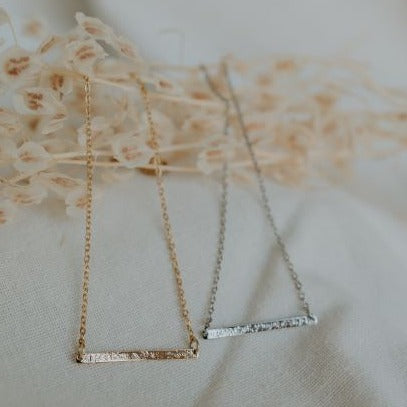 Dainty Bar Necklace