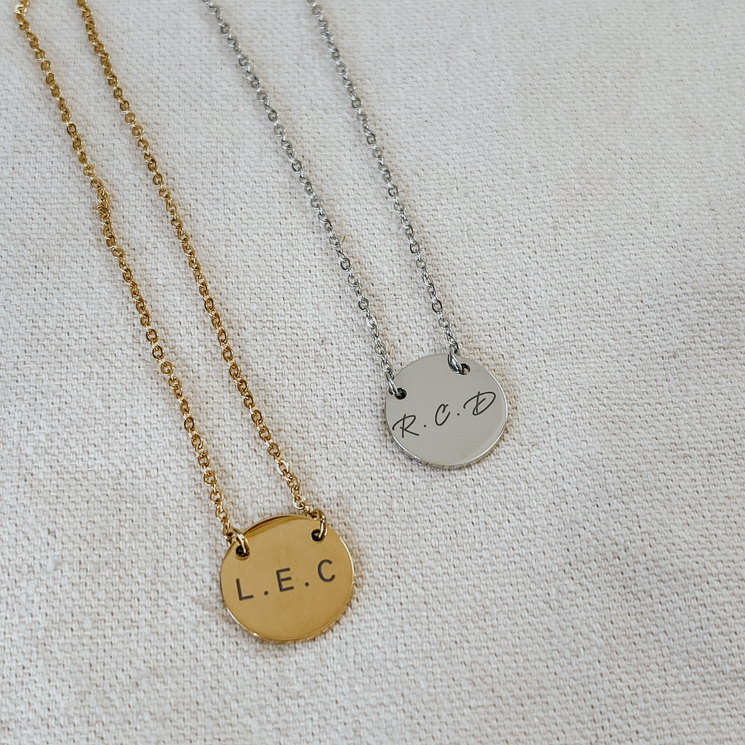 Circle Pendant Necklace