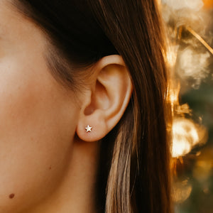Star and Crescent Studs