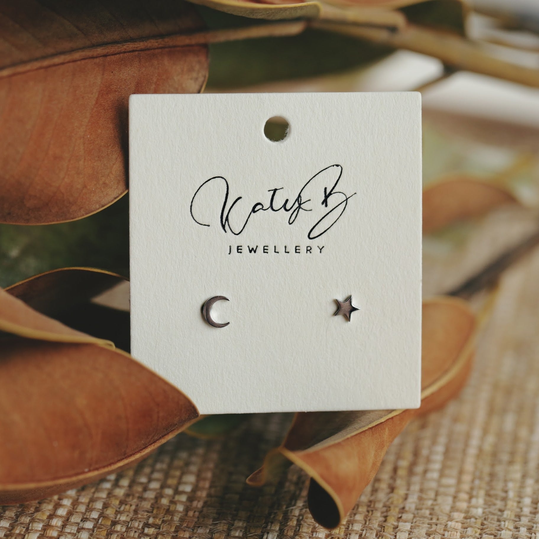 Star and Crescent Studs