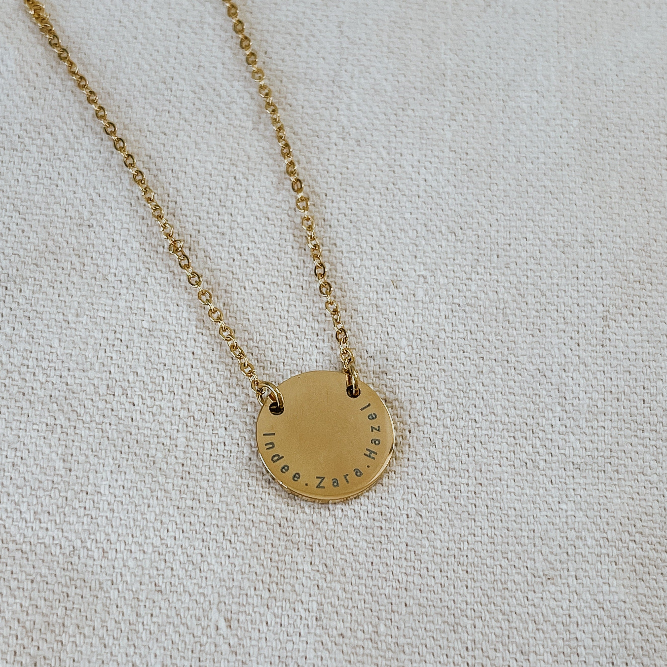 Circle Pendant Necklace