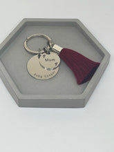 Double Disc Name Keyring