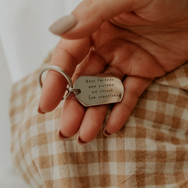 Best Friend Keyring